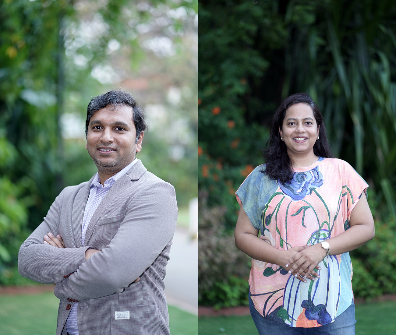 Dilip Kumar and Pratyusha Kosaraju, IndiFrame co-founders